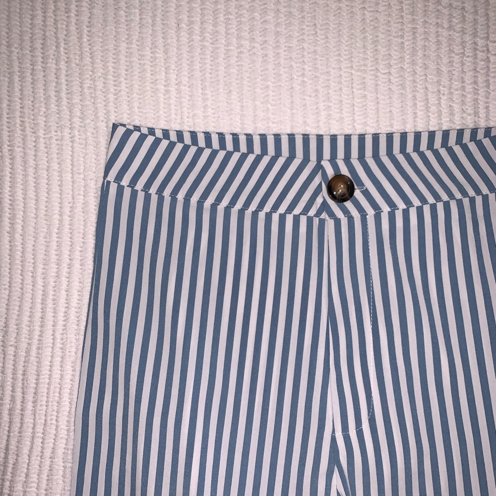 shein stripped slacks